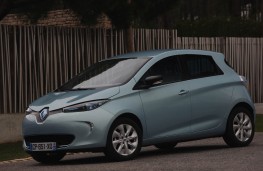 Renault ZOE, side