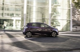 Renault ZOE, side, action