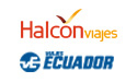 Halcon viajes viajes ecuador logo combinado 2018