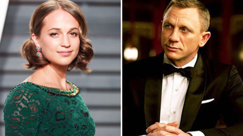 What do Daniel Craig and Alicia Vikander have in common?