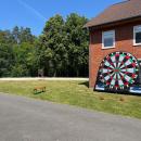 Ein Highlight der Veranstaltung: Beim Fußball-Darts konnte die Treffsicherheit bewiesen werden.