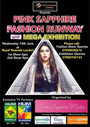 Pink Sapphire Fashion Runway with Mega Exhibition