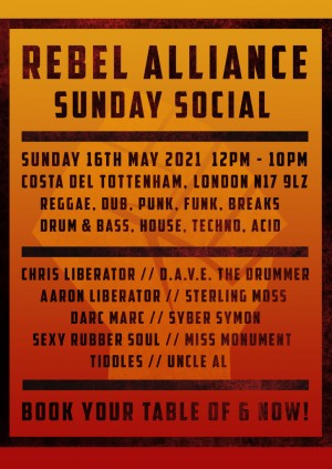 Rebel Alliance Sunday Social on The Terrace
