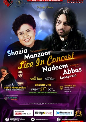 Shazia Manzoor and Nadeem Abbas Loonywala live in Greenford