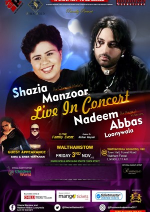 Shazia Manzoor and Nadeem Abbas Loonywala live in Walthamstow