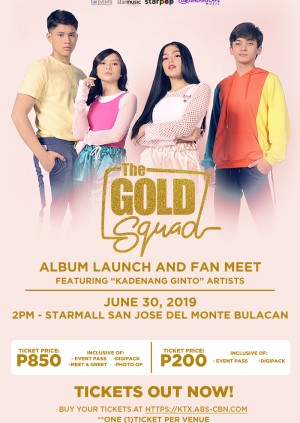 The Gold Squad Album Launch: Starmall San Jose Del Monte Bulacan