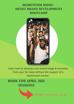 Artist Brand Development Bootcamp - April Block