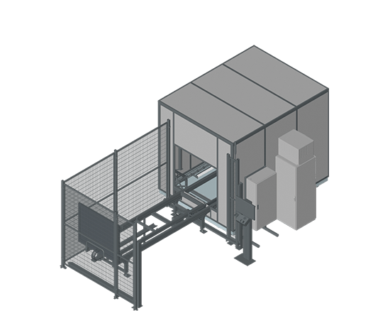 Quality Gate 4200 Manual single shuttle HMI