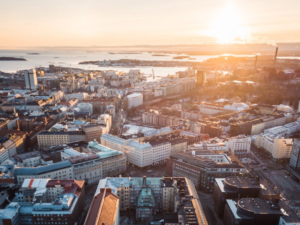 Ilmakuva Helsingistä