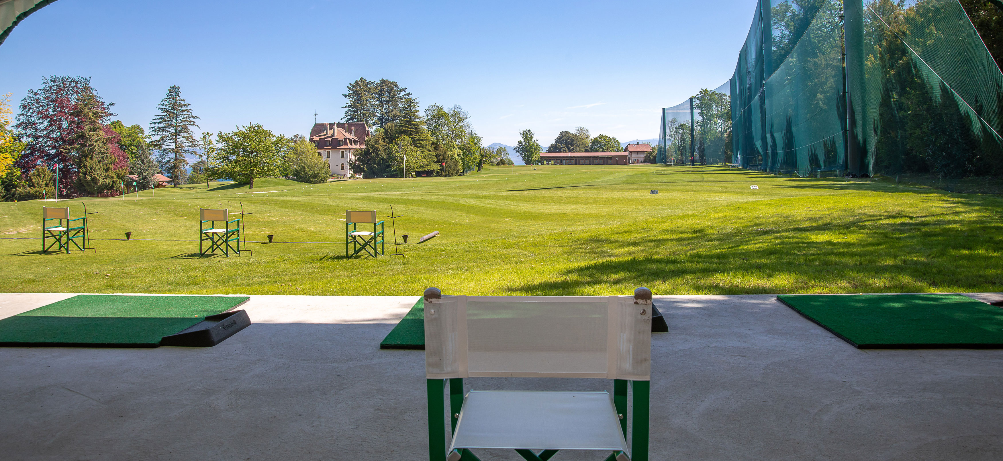 Academy du Golf, centre d'entrainement de l'Evian Resort Golf Club