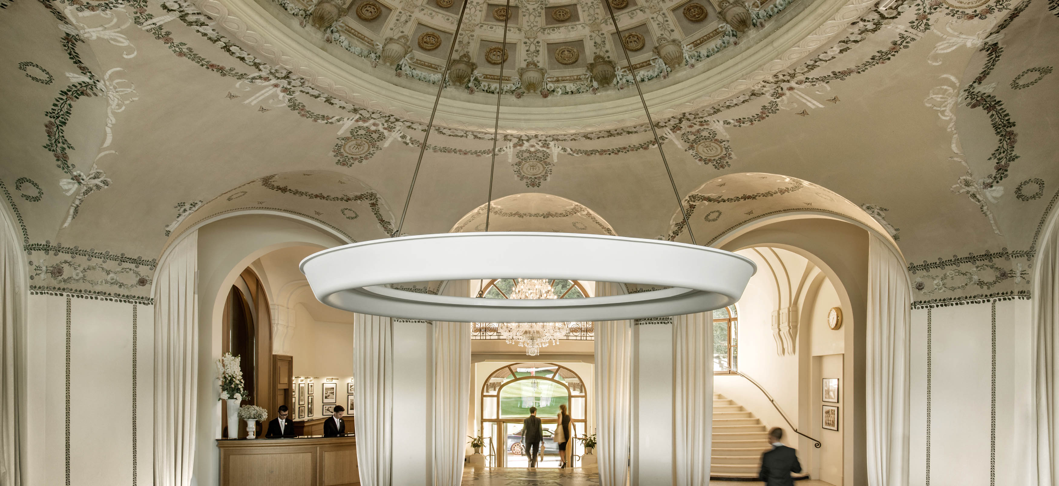 Luxury Palace 5star Hotel ROYAL in Evian. Lake Geneva, French, Swiss