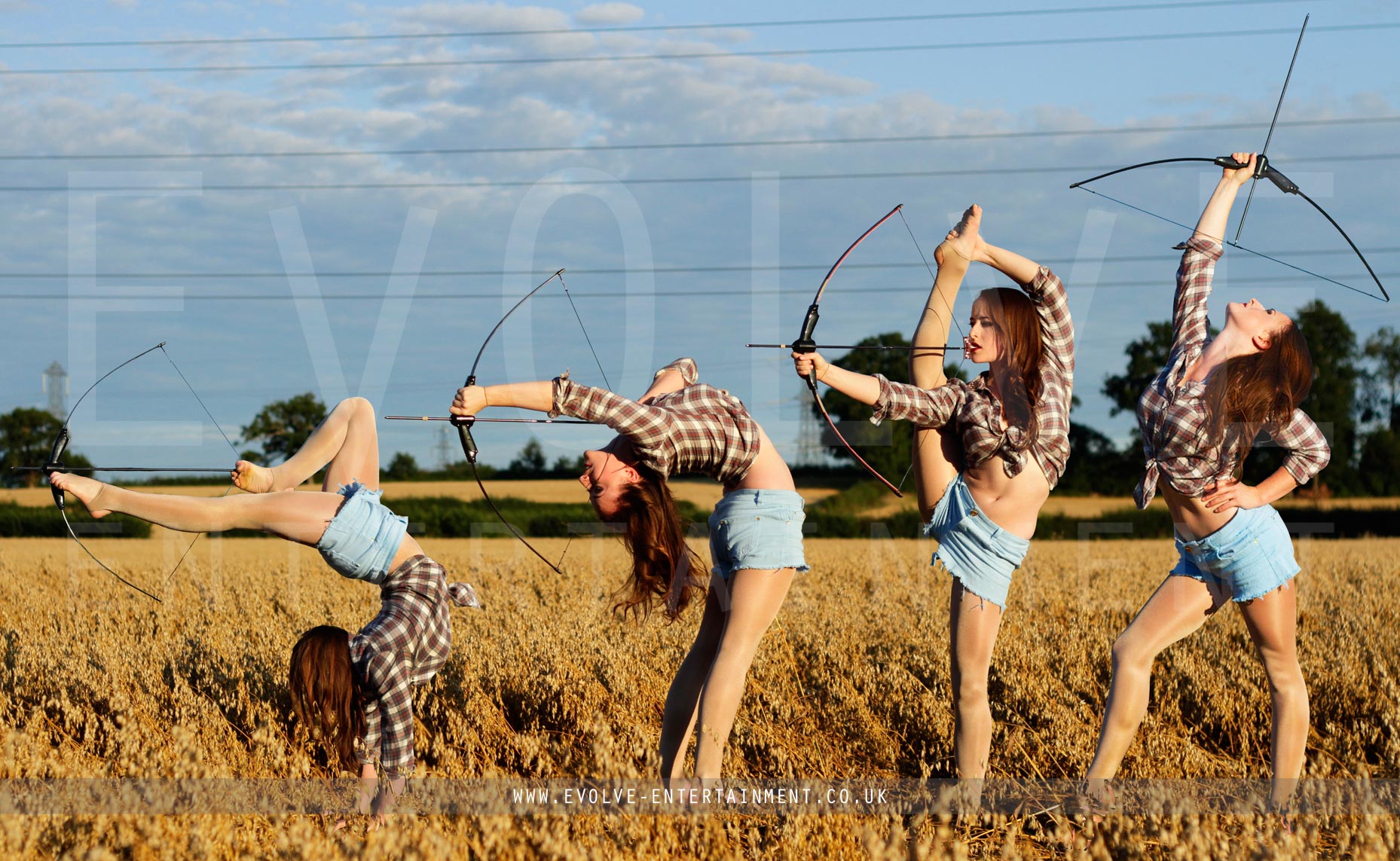 Cupid's Bow Foot Archery Unique Event Entertainment