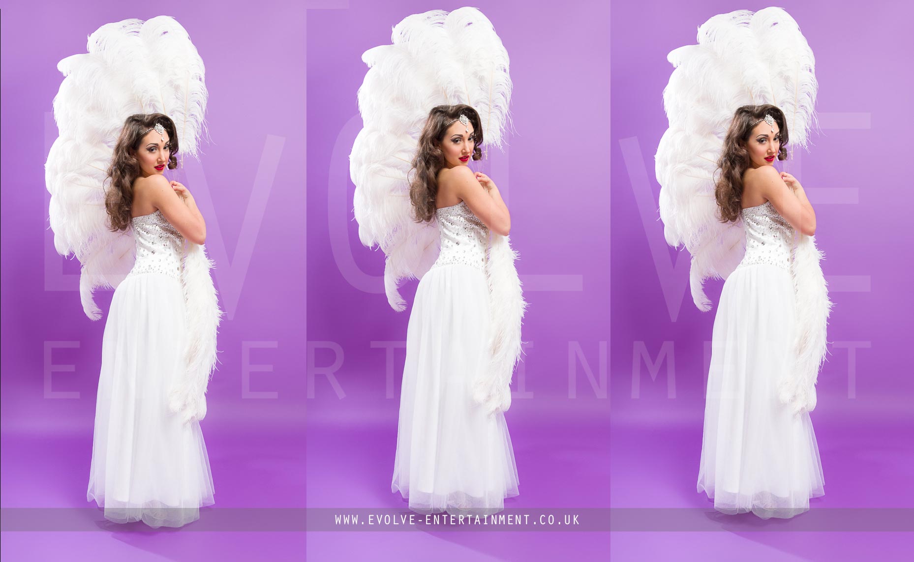 Classic Feather Burlesque for Event Hire | Event Entertainment