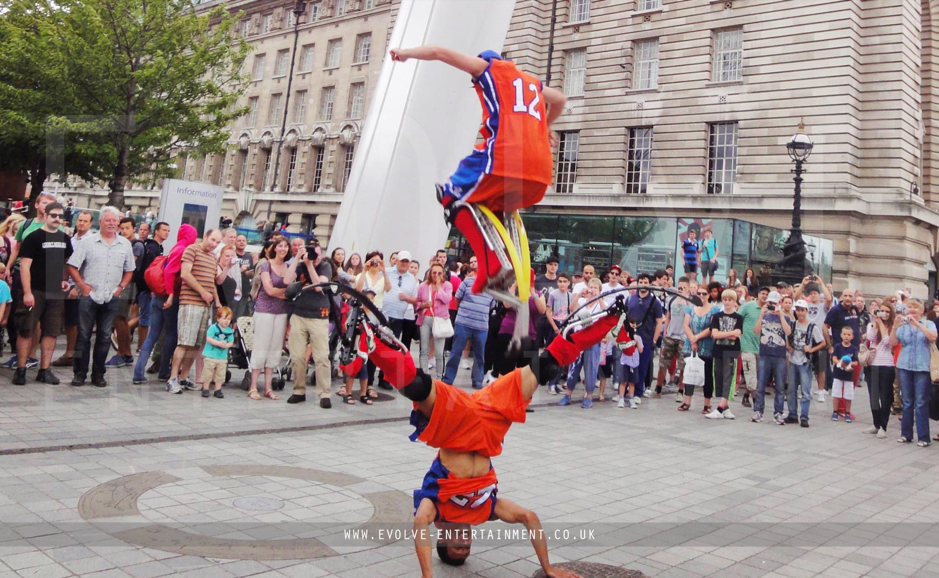 Bouncy Stilts Stunts