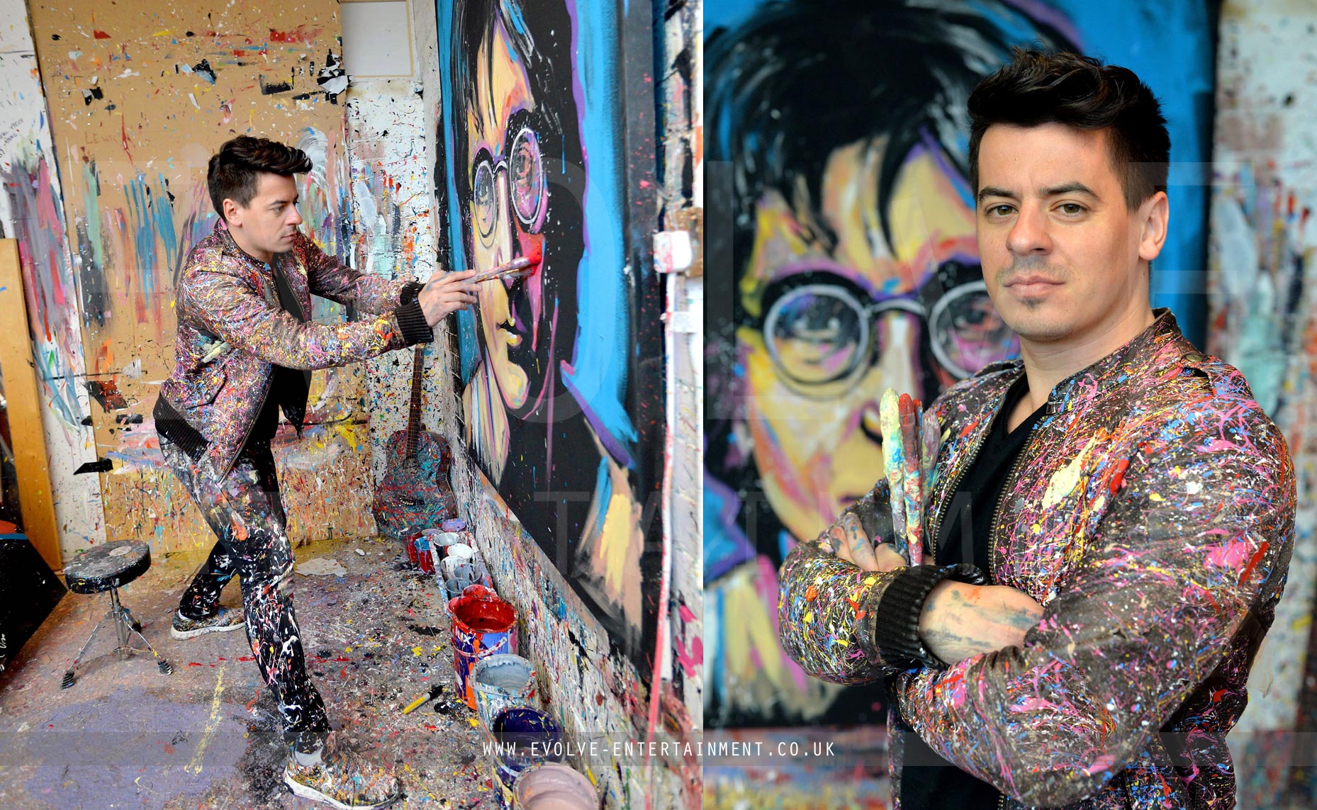 Speed Painter Unique Event Entertainment