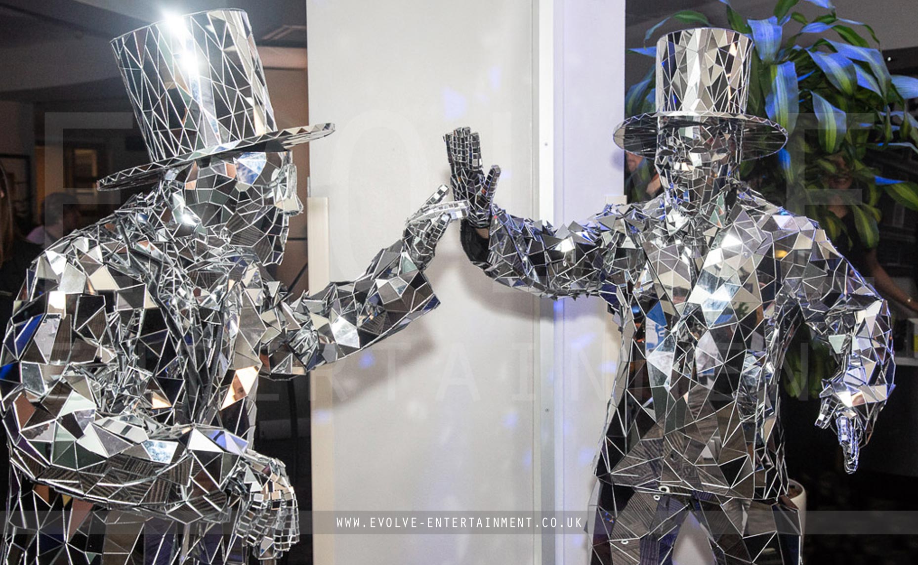 Mirror Men Dancers Unique Dancers for Event Hire