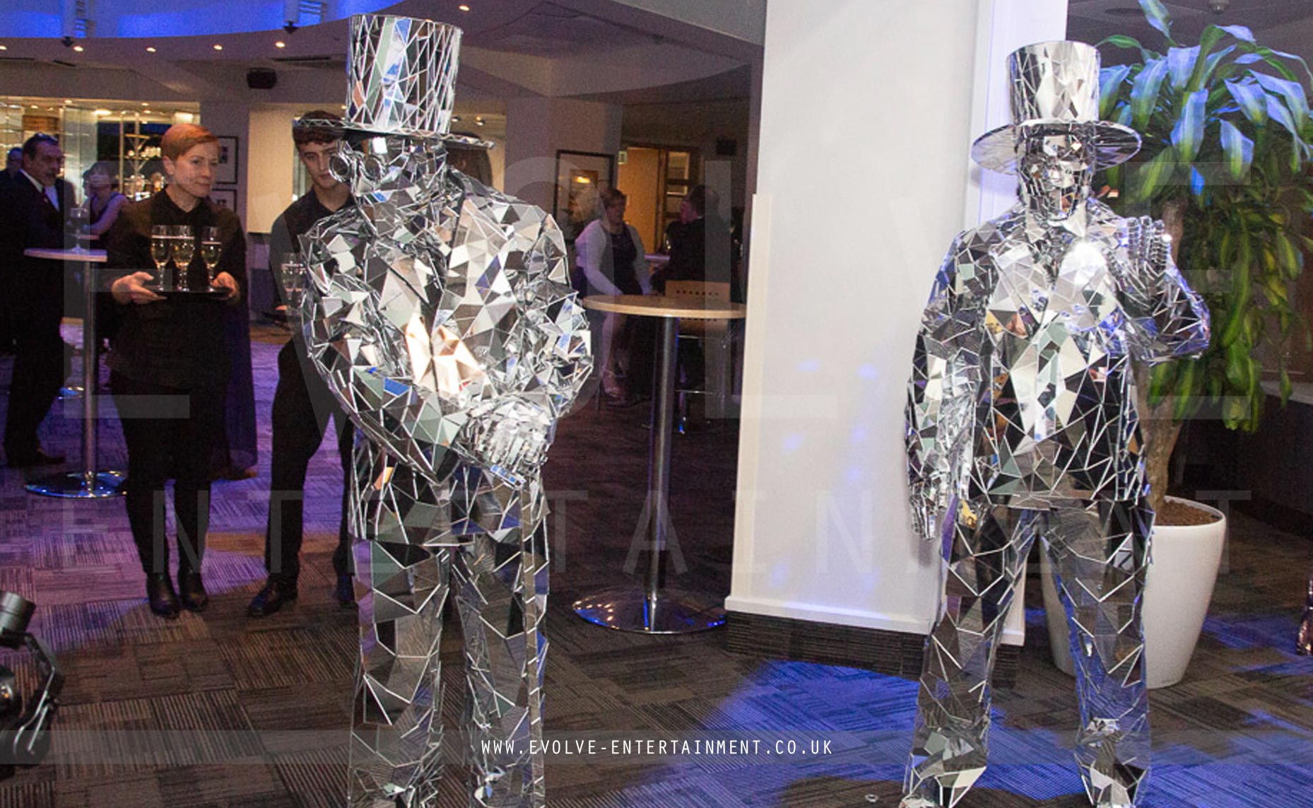 Mirror Men Dancers Unique Dancers for Event Hire