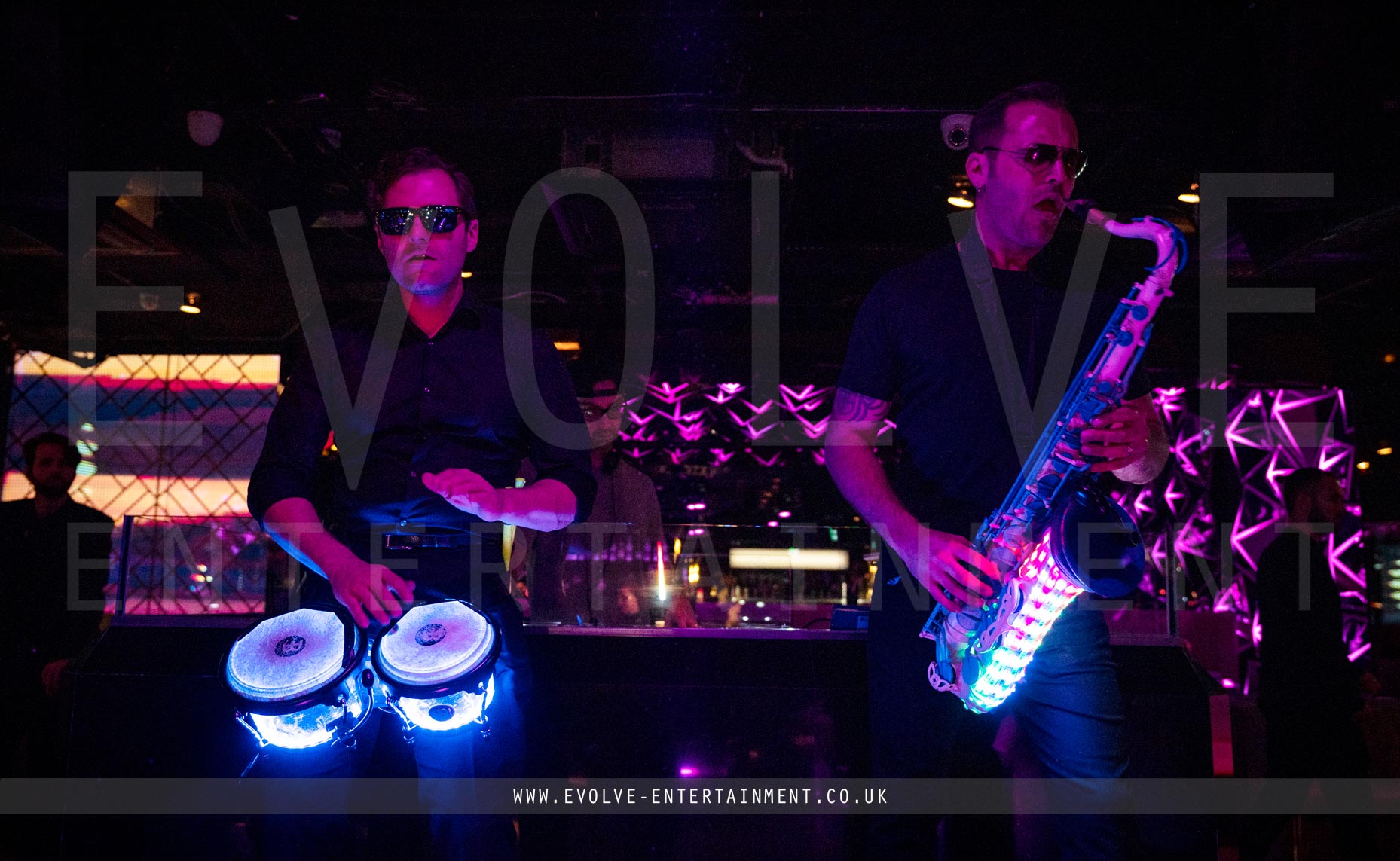Walkabout LED Bongos Event Entertainment