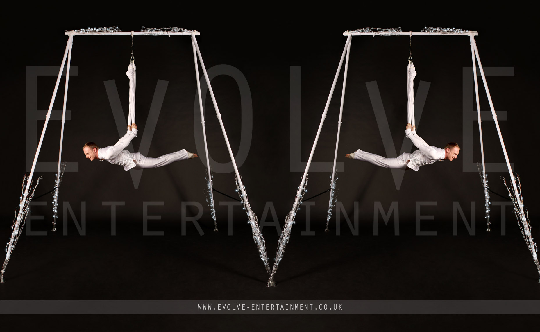Enchanted Winter Rig Freestanding Aerial