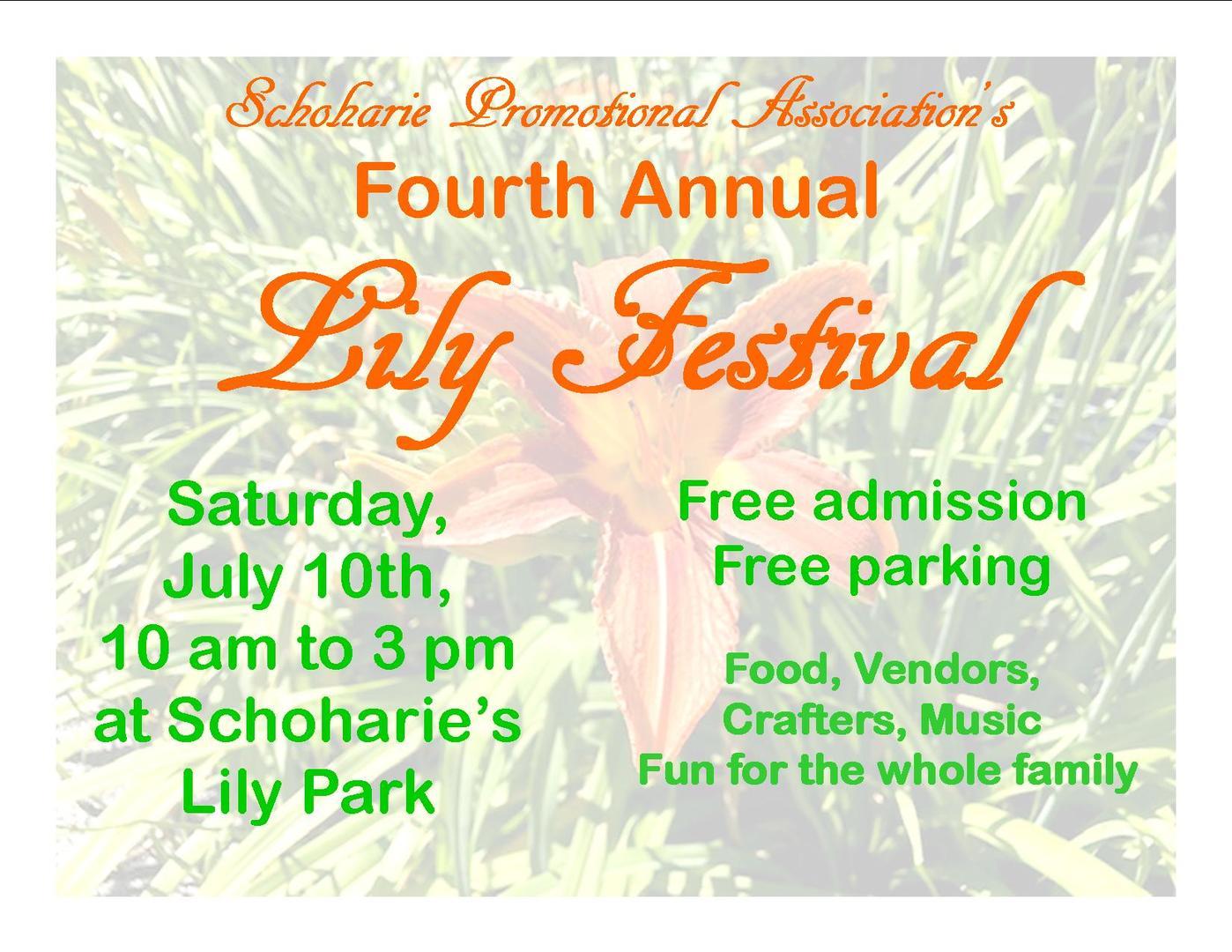 Schoharie Lily Festival Schoharie Ny Festivals Com Schoharie Holiday Parade 2022