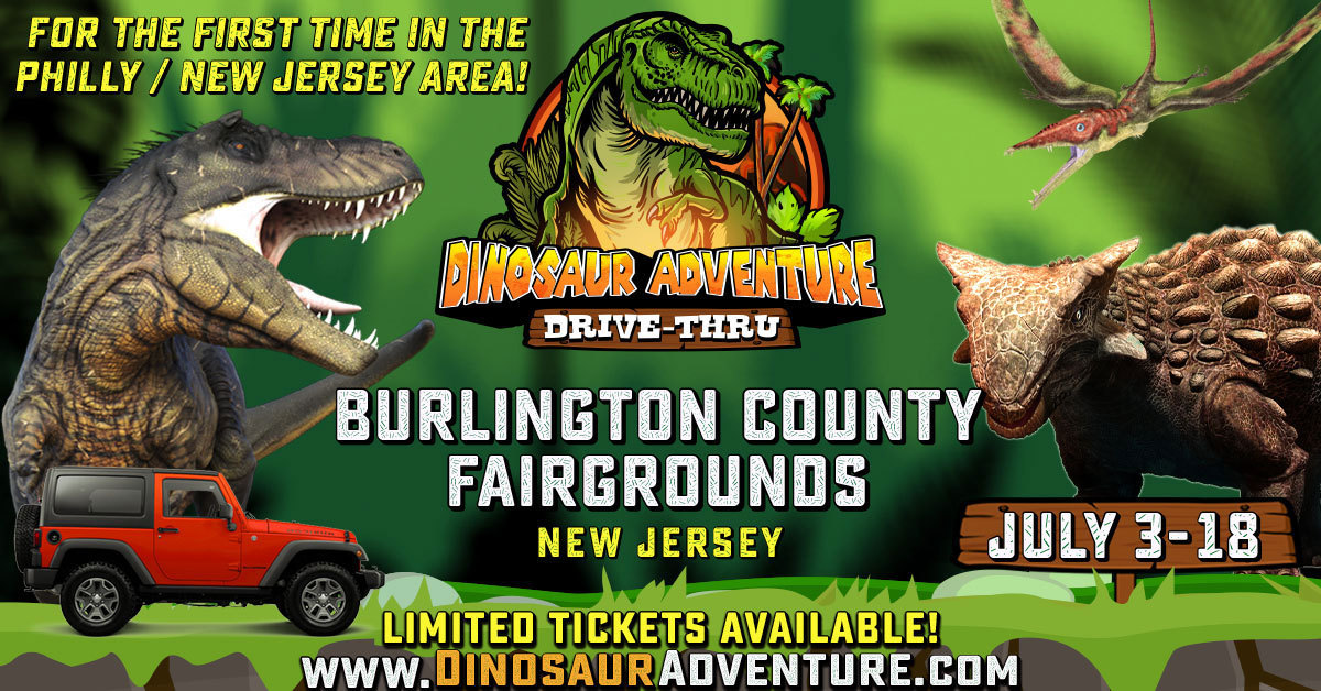 Dinosaur Adventure Drive Thru Philly New Jersey Springfield Nj Festivals Com