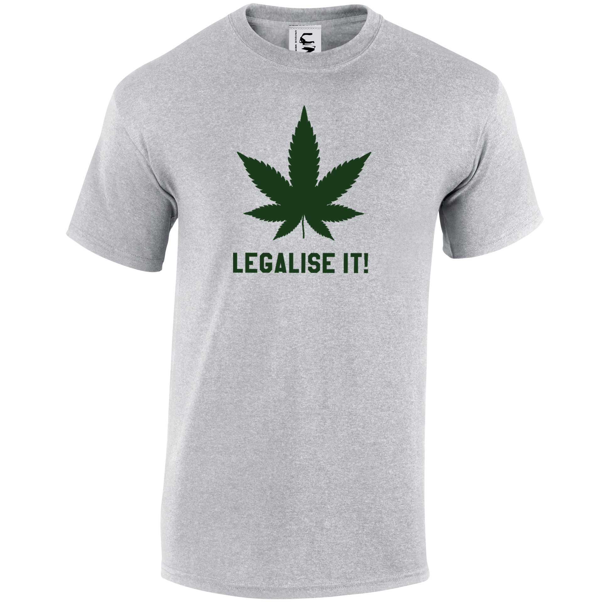 Recreational t-shirt marijuana leaf cannabis legalise it fun gift adult sizes - Picture 6 of 7