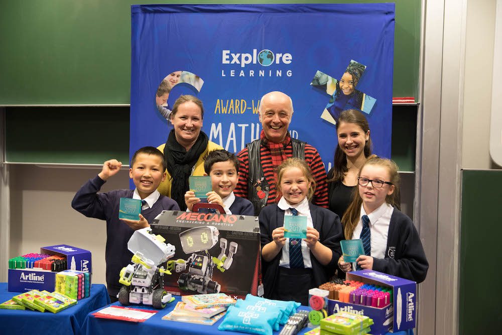 Winning maths team