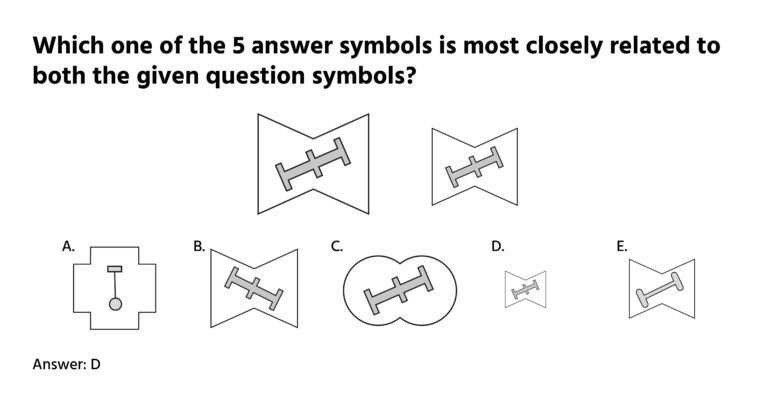 Non-verbal reasoning question