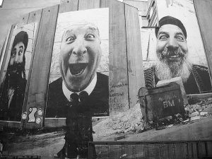 Obra de JR en Palestina
