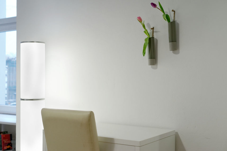 Furnished apartment, dining room with wall vases in Berlin Prenzlauer Berg