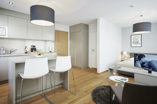 Serviced Apartment in Gallus, Frankfurt