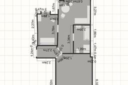 Floor plan of the property in Berlin Mitte