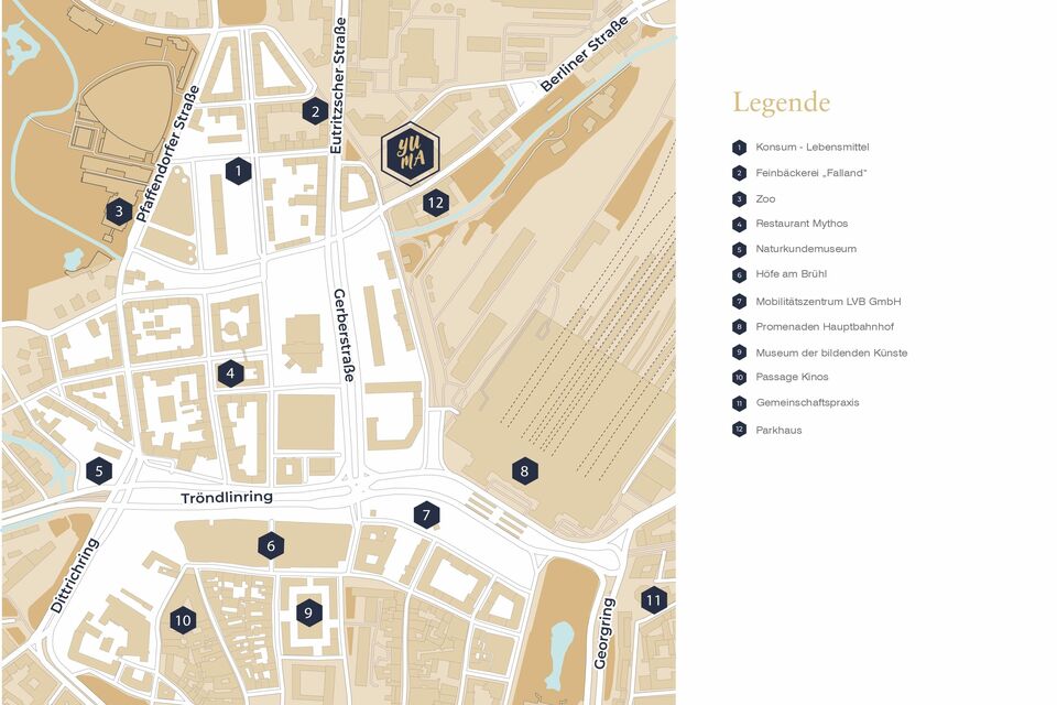 Apartment for sale in Leipzig, Zentrum-Nord – Floor Plan