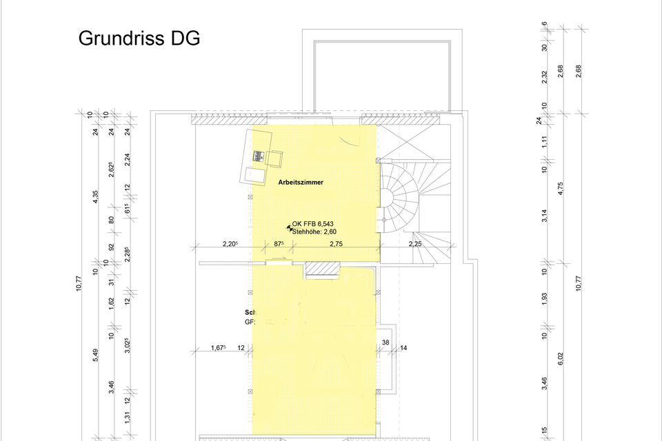 Grundriss der Immobilie in Hamburg Rissen