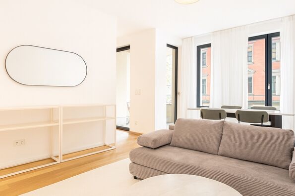 Furnished apartment in Schleußig, Leipzig