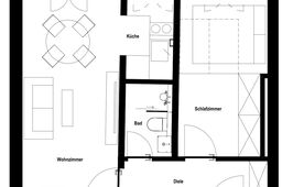 Grundriss der Immobilie in Berlin Neukölln