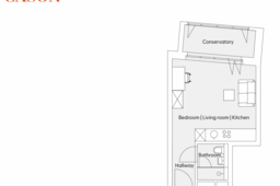 Grundriss der Immobilie in Berlin Schöneberg