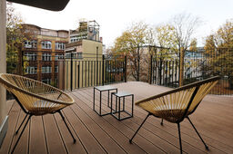 Möblierte Wohnung in Berlin, Mitte – Terrasse