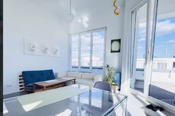 Möblierte Wohnung in Berlin, Friedrichshain – Wohnzimmer