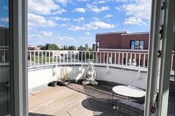 Möblierte Wohnung in Berlin, Friedrichshain – Dachterrasse