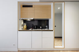 Serviced Apartment in München, Schwabing – Küche