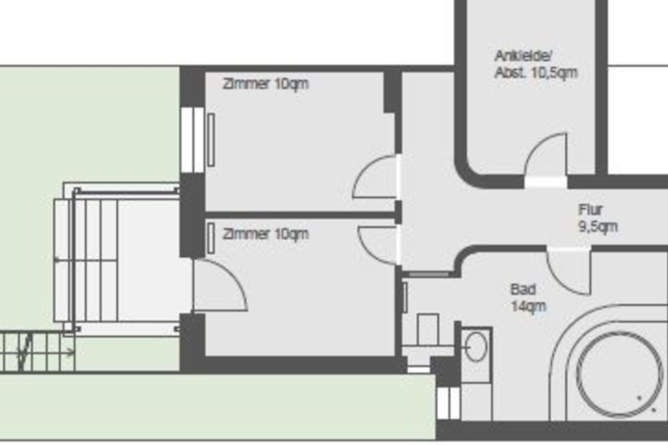 Floor plan of the property in Hamburg Sternschanze