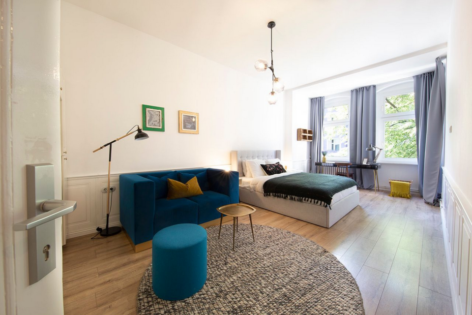 Möblierte Design Wohnung