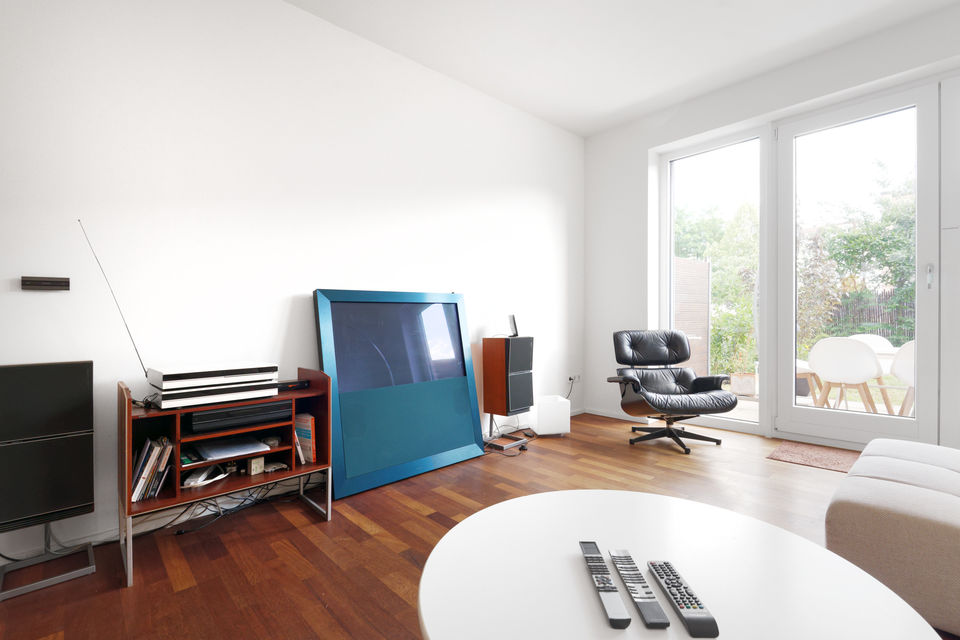 Furnished house, living room with terrace access in Berlin Prenzlauer Berg