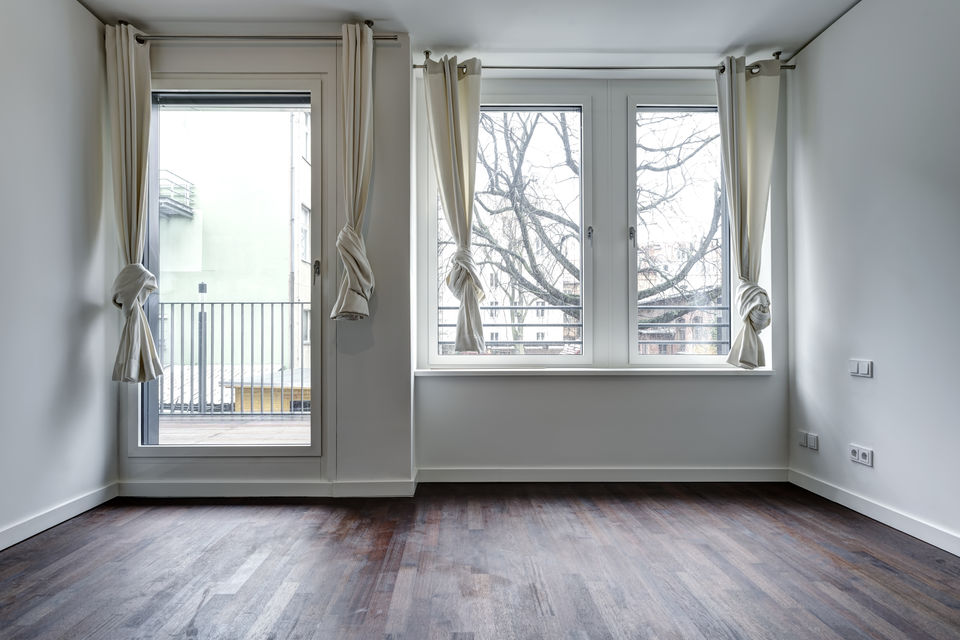 Apartment, living room with balcony access in Berlin Mitte