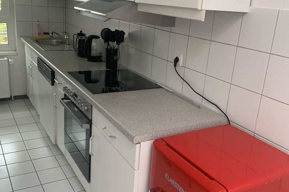 Furnished apartment, kitchen with granite countertop in Berlin Prenzlauer Berg