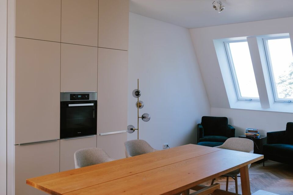 Furnished apartment, kitchen with dining area in Berlin Prenzlauer Berg