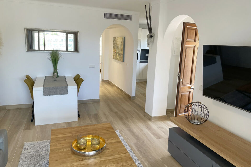 Wohnung zum Kauf in Mallorca, Santanyí – Wohnzimmer