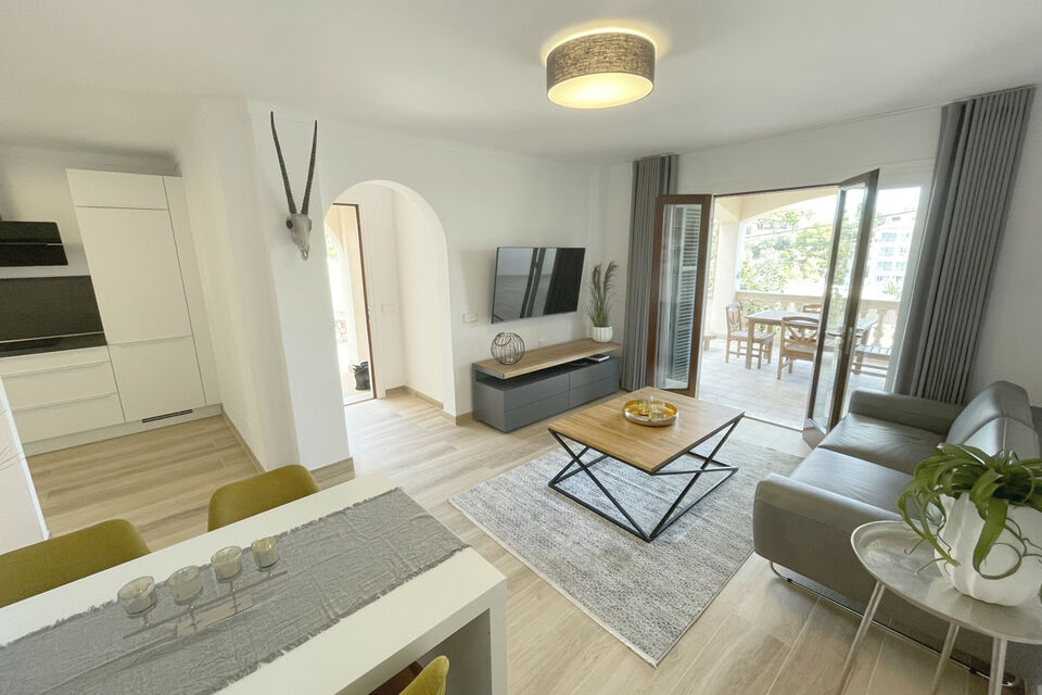 Wohnung zum Kauf in Mallorca, Santanyí – Wohnzimmer
