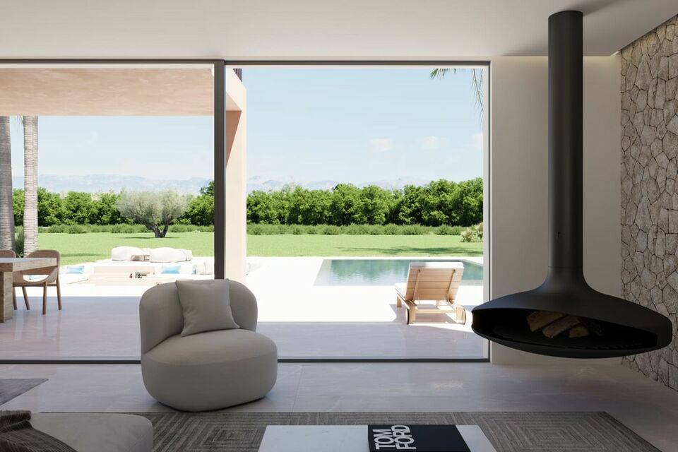 House for sale in Mallorca, Sencelles – Living Room